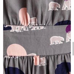 Grey polar bear Emily & Fin dress